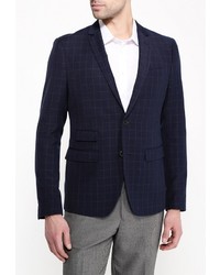 Мужской темно-синий пиджак от Casual Friday by Blend