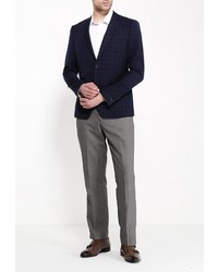 Мужской темно-синий пиджак от Casual Friday by Blend