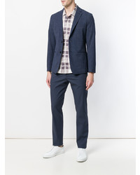 Мужской темно-синий пиджак от Theory