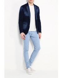 Мужской темно-синий пиджак от Celio