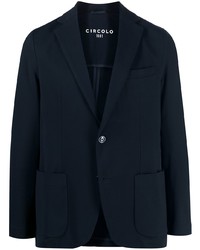 Мужской темно-синий пиджак от Circolo 1901