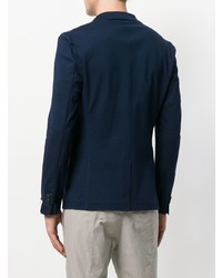Мужской темно-синий пиджак от Paolo Pecora