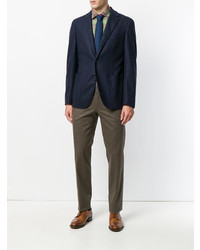 Мужской темно-синий пиджак от Cantarelli