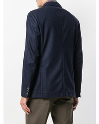 Мужской темно-синий пиджак от Cantarelli