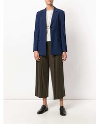 Женский темно-синий пиджак от Theory