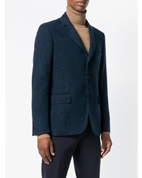 Мужской темно-синий пиджак от Mp Massimo Piombo