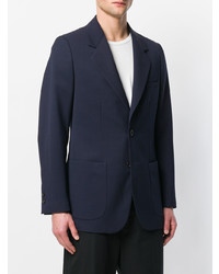 Мужской темно-синий пиджак от Raf Simons