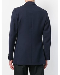 Мужской темно-синий пиджак от Raf Simons