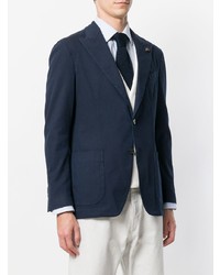 Мужской темно-синий пиджак от Gabriele Pasini