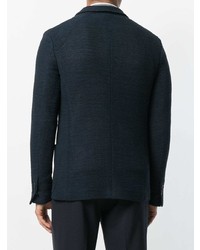 Мужской темно-синий пиджак от Fendi