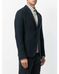 Мужской темно-синий пиджак от Fendi