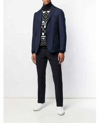 Мужской темно-синий пиджак от The Gigi