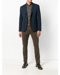 Мужской темно-синий пиджак от Tonello