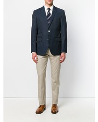 Мужской темно-синий пиджак от BOSS HUGO BOSS