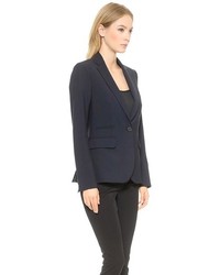 Женский темно-синий пиджак от Veronica Beard