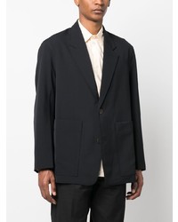 Мужской темно-синий пиджак от Studio Nicholson