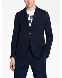 Мужской темно-синий пиджак от Armani Exchange