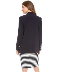 Женский темно-синий пиджак от Jenni Kayne