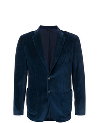 Мужской темно-синий пиджак от Dell'oglio