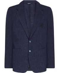 Мужской темно-синий пиджак от Dolce & Gabbana