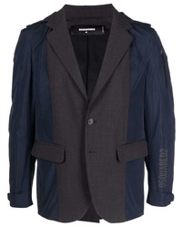 Мужской темно-синий пиджак от DSQUARED2