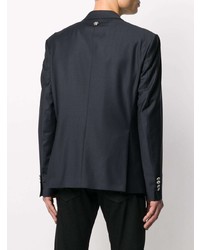 Мужской темно-синий пиджак от Philipp Plein