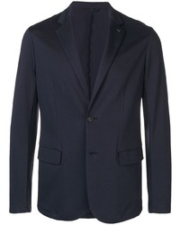 Мужской темно-синий пиджак от Emporio Armani