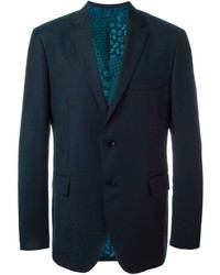 Мужской темно-синий пиджак от Etro
