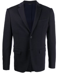 Мужской темно-синий пиджак от Fendi