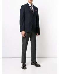 Мужской темно-синий пиджак от Gieves & Hawkes