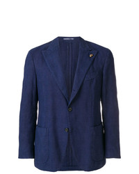 Мужской темно-синий пиджак от Gabriele Pasini