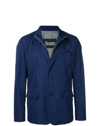 Мужской темно-синий пиджак от Herno