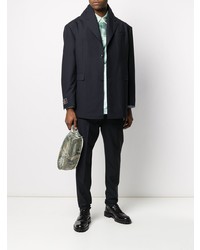 Мужской темно-синий пиджак от Doublet