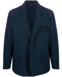 Мужской темно-синий пиджак от Issey Miyake Men