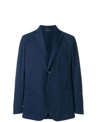 Мужской темно-синий пиджак от Issey Miyake Men