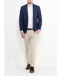 Мужской темно-синий пиджак от Jack &amp; Jones