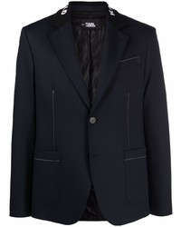 Мужской темно-синий пиджак от Karl Lagerfeld