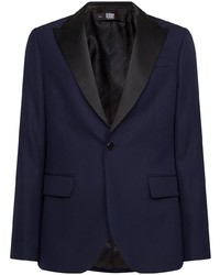 Мужской темно-синий пиджак от Karl Lagerfeld