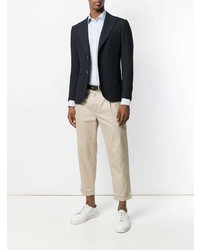 Мужской темно-синий пиджак от Maurizio Miri