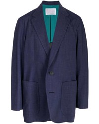 Мужской темно-синий пиджак от Kolor