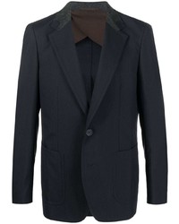 Мужской темно-синий пиджак от Kolor