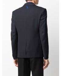 Мужской темно-синий пиджак от Versace