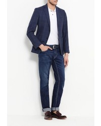 Мужской темно-синий пиджак от Lab. Pal Zileri