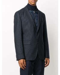 Мужской темно-синий пиджак от BOSS HUGO BOSS