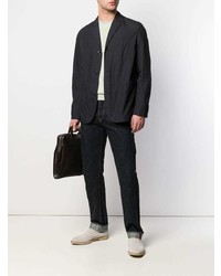 Мужской темно-синий пиджак от Barbour