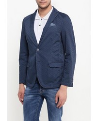 Мужской темно-синий пиджак от Liu Jo Uomo