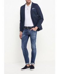 Мужской темно-синий пиджак от Liu Jo Uomo