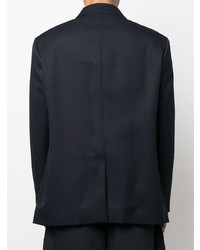 Мужской темно-синий пиджак от Raf Simons