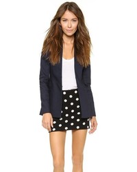 Женский темно-синий пиджак от Alice + Olivia