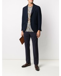 Мужской темно-синий пиджак от Gabriele Pasini